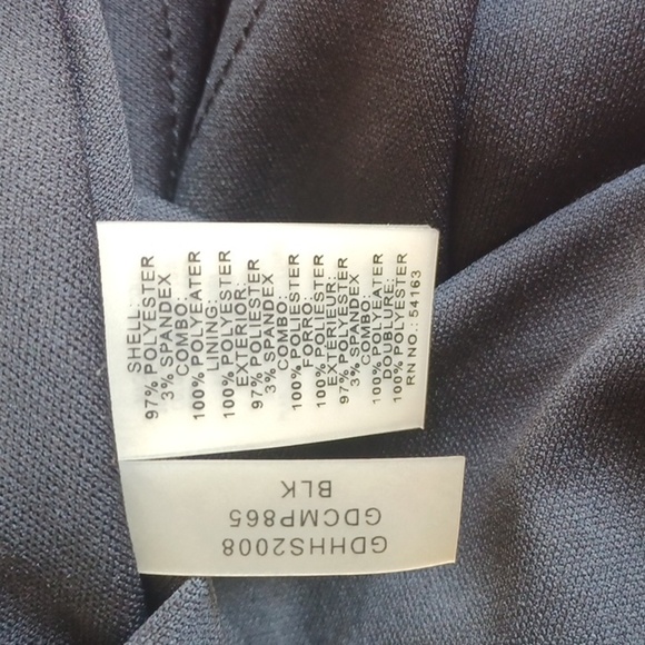 GUESS Los Angeles Black leopard women's dress sleeveless black sheer size 2 - Picture 8 of 9